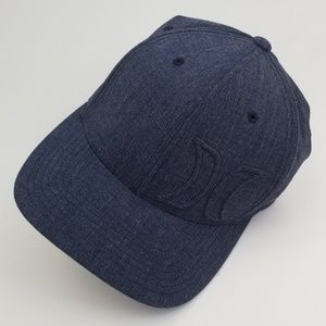 New Boys Hurley Denim Flexfit Baseball Hat S-M